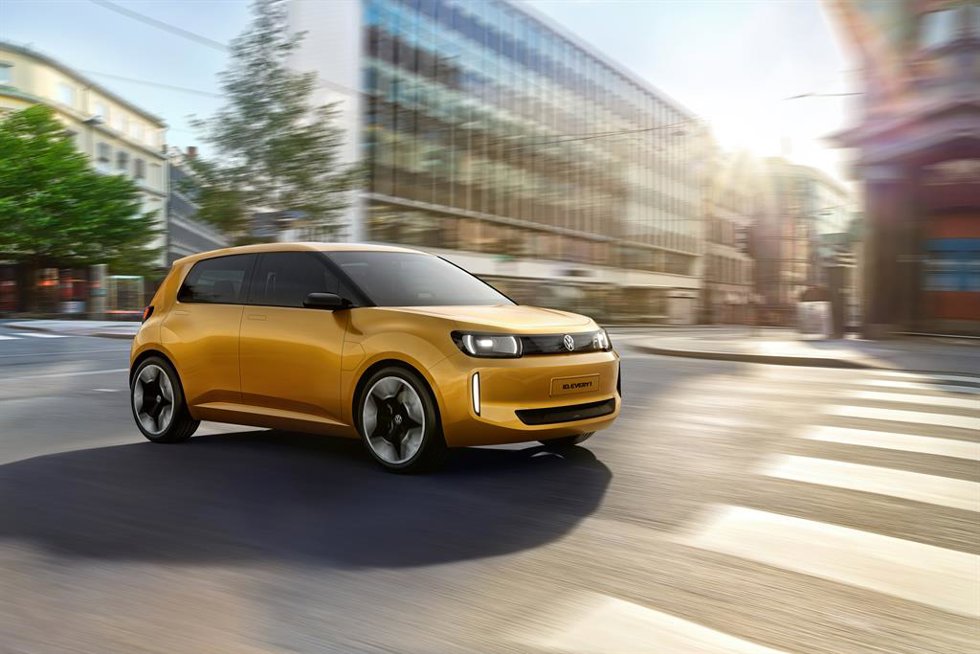 Volkswagen lanza su 'concept car' del modelo ID Every1, disponible desde 20.000 euros a partir de 2027.