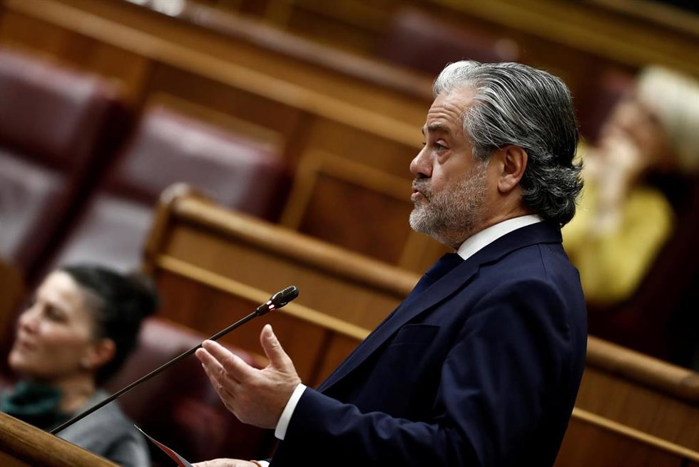 Archivo - El diputado de Ciudadanos Marcos de Quinto durante el pleno celebrado este miércoles en el Congreso, donde el gobierno expone los resultados de los últimos consejos europeos y los motivos por los que solicita una nueva prórroga del estado de a