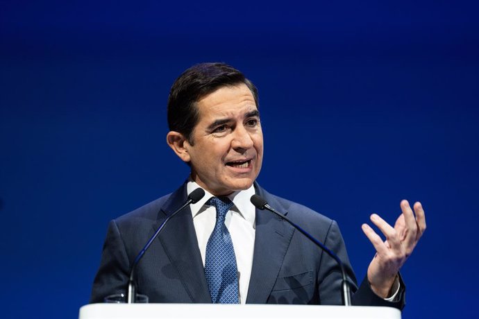 Archivo - El presidente de BBVA, Carlos Torres Vila, en una imagen de archivo.