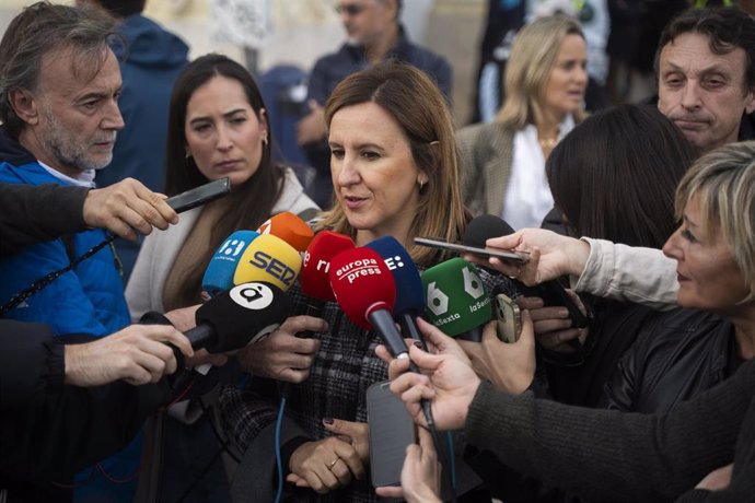 Archivo - La alcaldesa de Valencia, Maria José Catalá, en una imagen de archivo