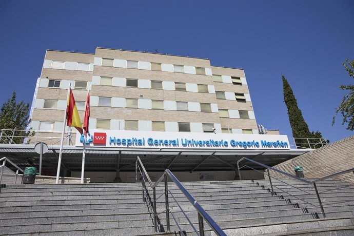 Archivo - Fachada del Hospital General Universitario Gregorio Marañón