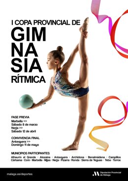 Cartel anunciador de la copa.