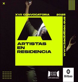 Cartel del programa Artistas en Residencia, de Bilbao