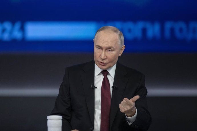 Archivo - Vladimir Putin, presidente de Rusia