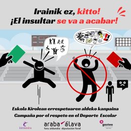 Campaña por el respeto en el deporte escolar en Álava