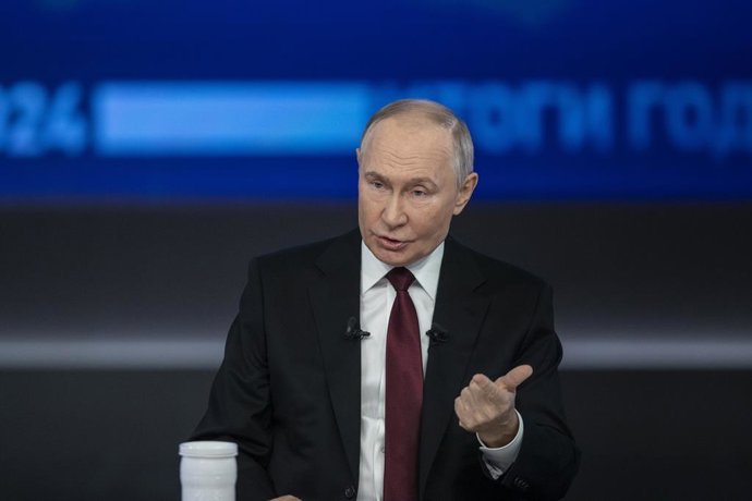 Archivo - El president de Rússia, Vladímir Putin