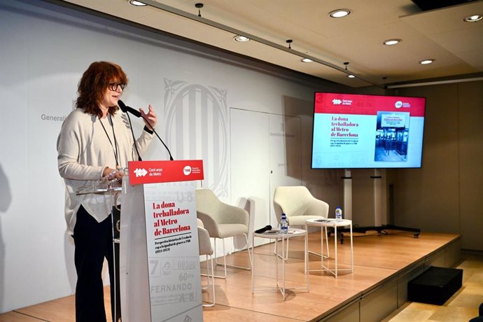 La presidenta de TMB, Laia Bonet