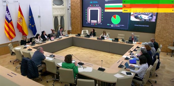 Reunión de la Comisión de Asuntos Sociales del Parlament.