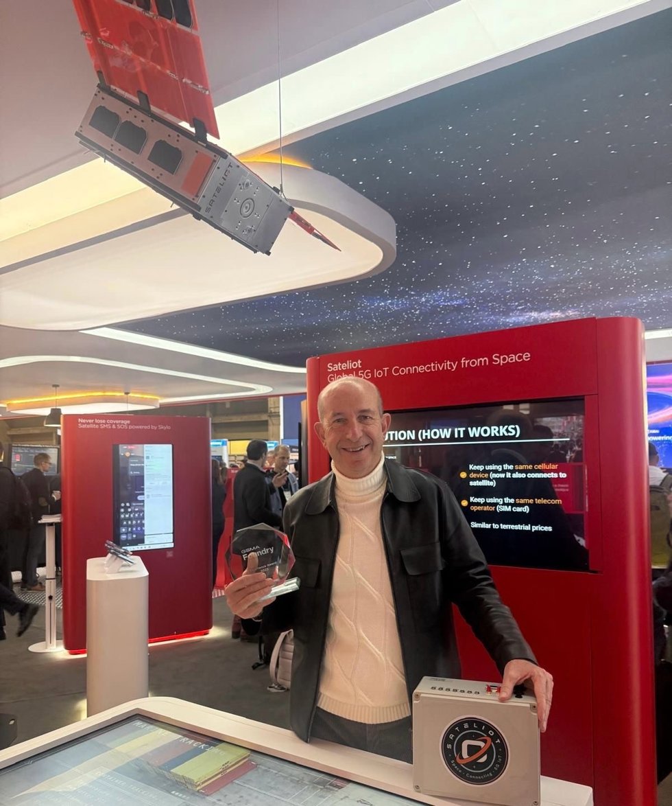 El ceo de Sateliot, Jaume Sanpera