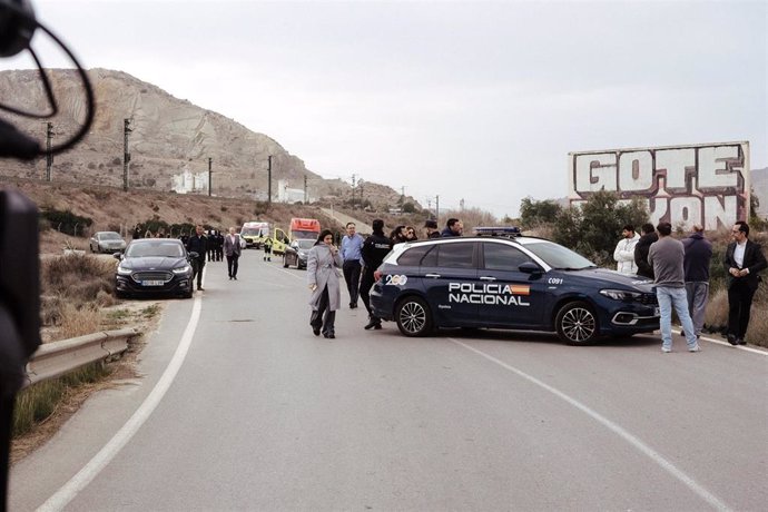 Imagen del exterior de la pirotecnia donde se ha registrado la explosión