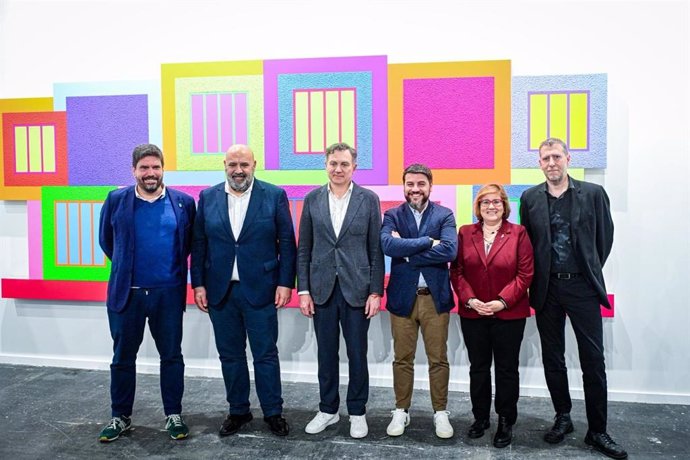 El alcalde de Palma, Jaime Martínez, en la feria ARCO de Madrid.
