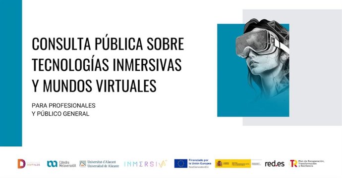 La UA abre una consulta pública sobre tecnologías emergentes para "impulsar la innovación en el metaverso".
