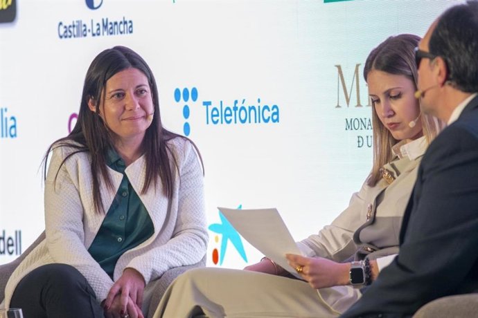 Bárbara García Torijano en el IV Foro Económico Español de Castilla-La Mancha.