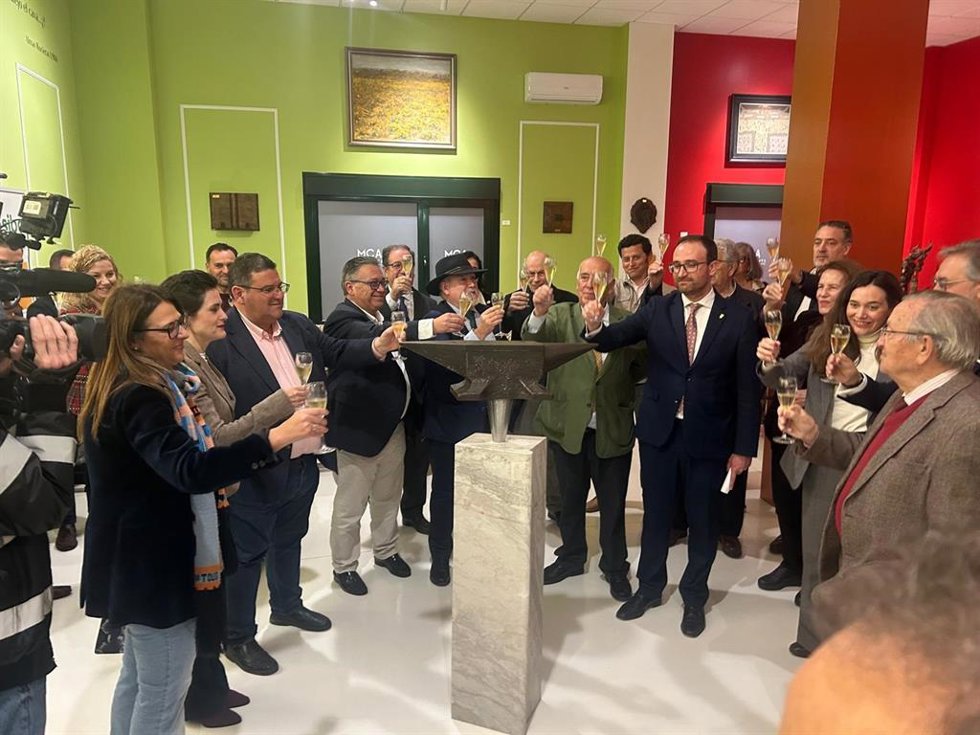 Inauguración del Museo del Cava de Almendralejo.