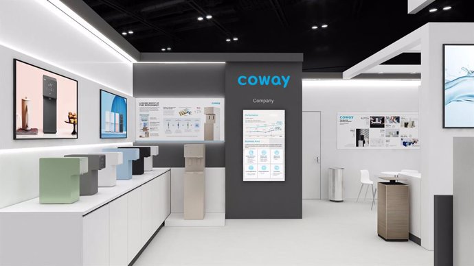 Coway Booth at the Aquatech Amsterdam