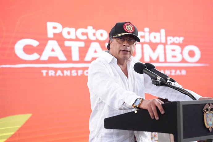 El presidente de Colombia, Gustavo Petro