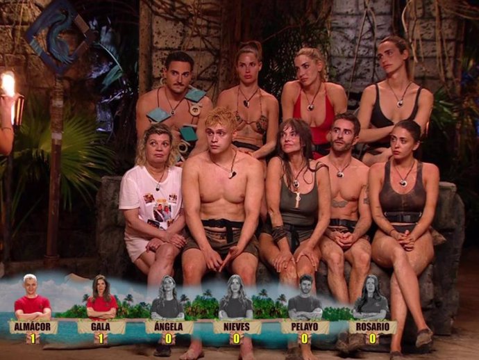 Los integrantes de 'Playa Calma', durante las primeras nominaciones
