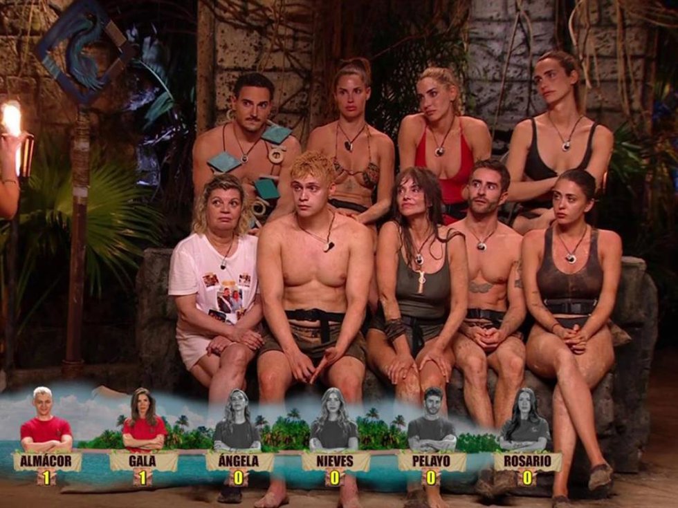 Los integrantes de 'Playa Calma', durante las primeras nominaciones