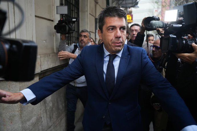 El president de la Generalitat, Carlos Mazón