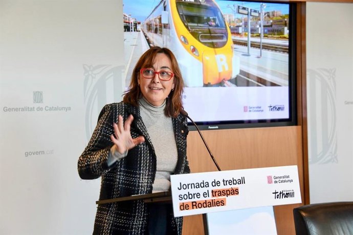 Archivo - La consellera de Territorio de la Generalitat, Silvia Paneque