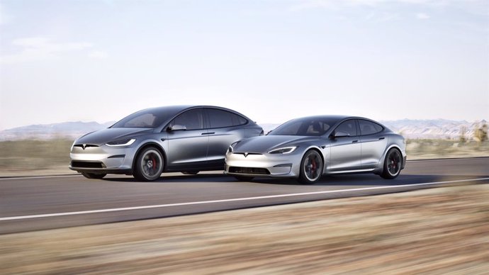 Archivo - Las ventas de Tesla en China cayeron casi a la mitad, un 49% en febrero, con 30.688 unidades.