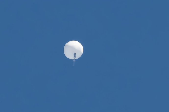 Archivo - Arquivo - Imagem de arquivo de um balão espião chinês.