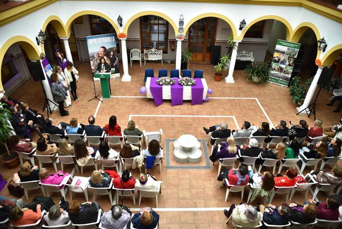 Celebracion de la Junta de Andalucía en Málaga del 8M, Día internacional de la Mujer.