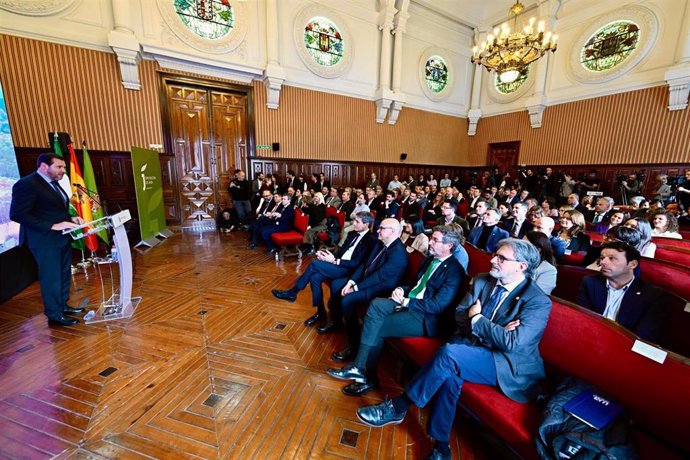 El ministro Óscar Puente informa sobre la conexión de Jaén con la alta velocidad.