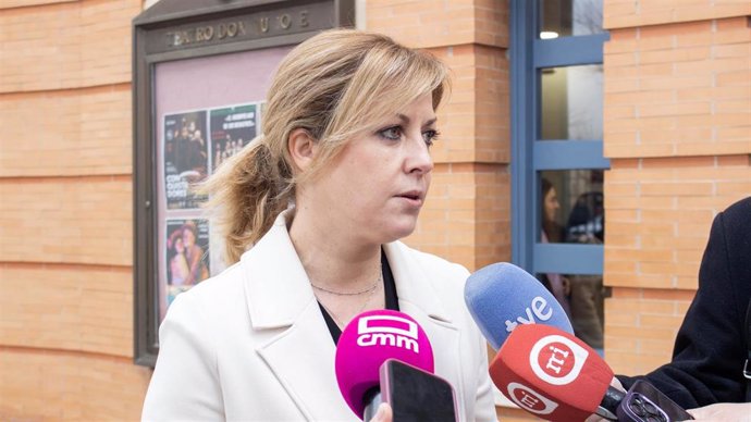 La portavoz del PSOE en las Cortes de C-LM, Ana Isabel Abengózar.