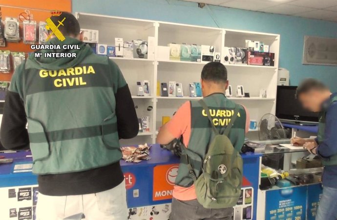 Guardia Civil en la operación 'ACRODABAE'