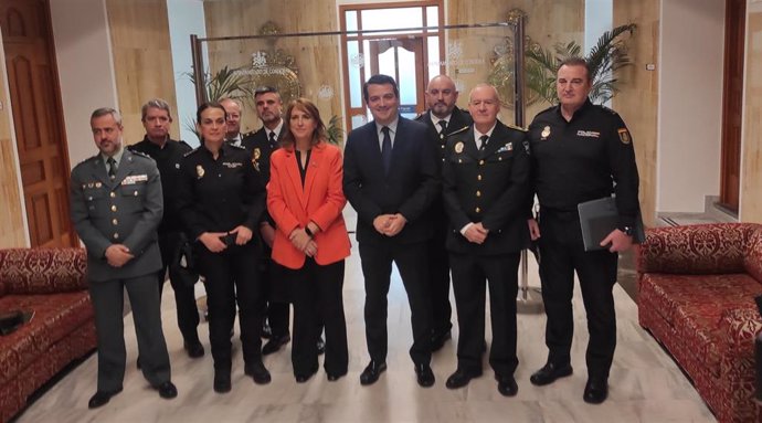 Asistentes a la Junta Local de Seguridad de Córdoba.