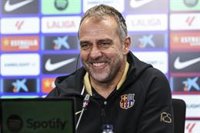 Hansi Flick: "No sé cuántas, pero vamos a tener que hacer rotaciones"