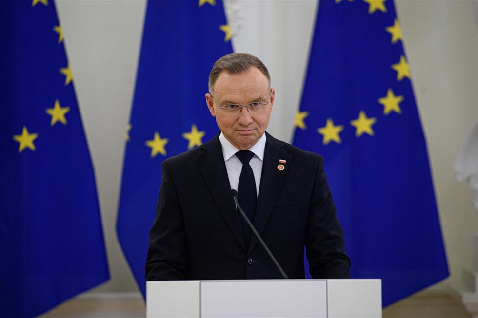 El presidente de Polonia, Andrzej Duda.
