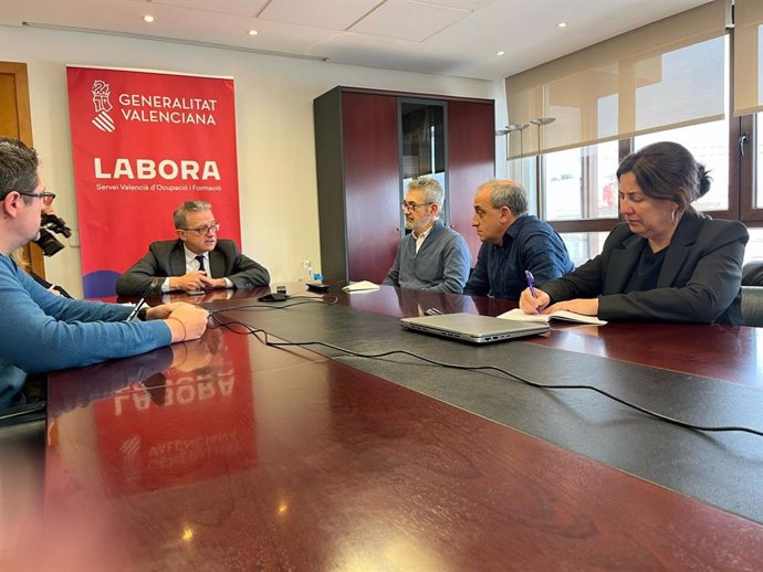 Reunión de Antonio Galvañ con el Comité de Empresa de Marie Claire