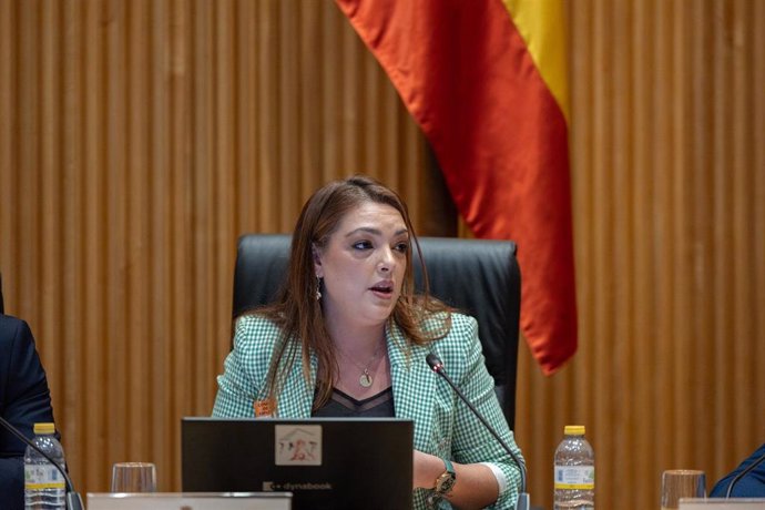 La portavoz parlamentaria de Vox Asturias, Carolina López.