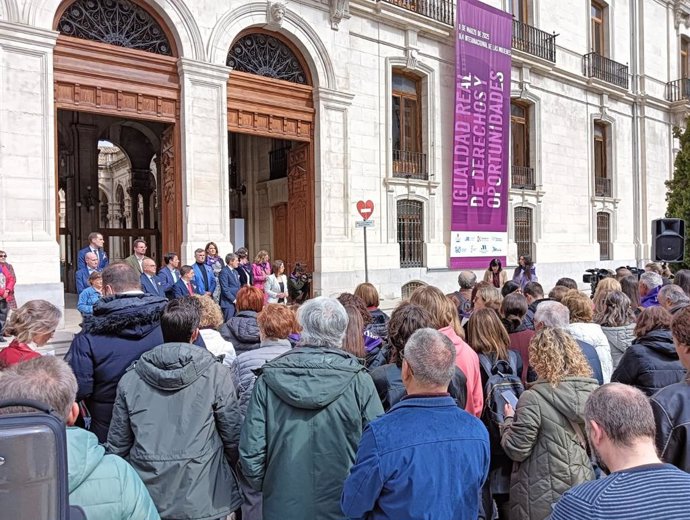 Acto institucional de la Diputación con motivo del 8M.