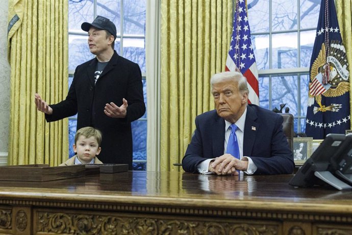 Elon Musk y Donald Trump 