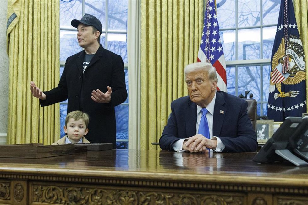 Elon Musk y Donald Trump 