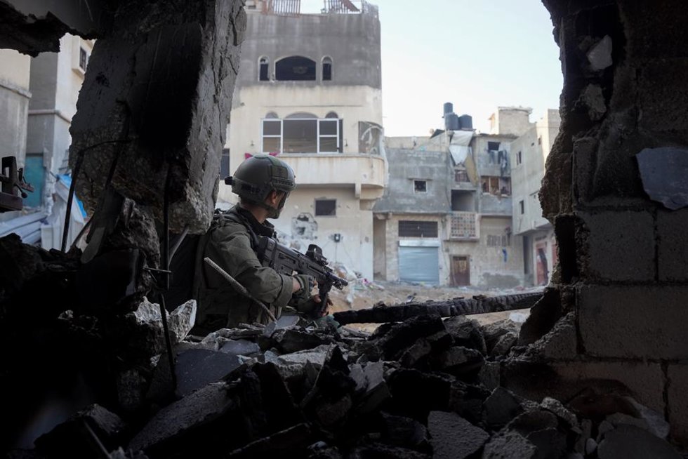 Archivo - Imagen de archivo de un militar de Israel en la Franja de Gaza