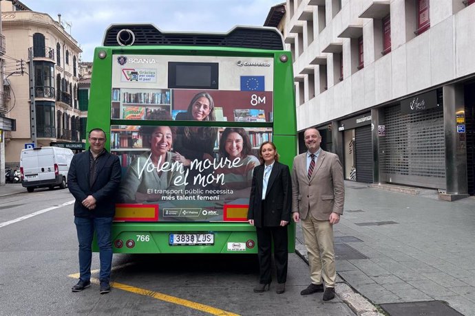 EMT Palma se suma a la campaña del transporte público para atraer más talento femenino