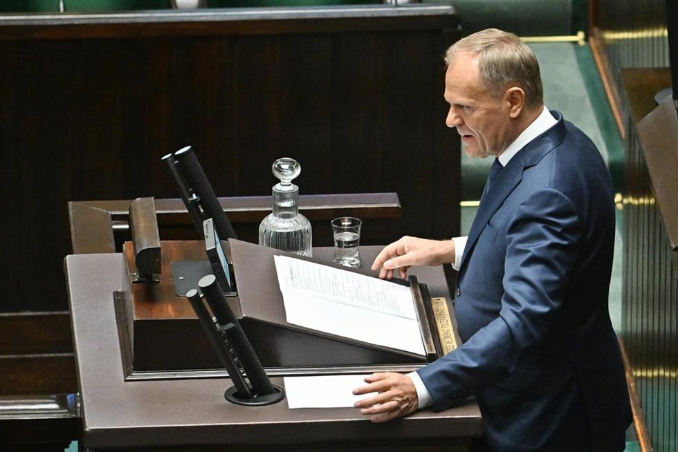 Archivo - Donald Tusk, primer ministro de Polonia.
