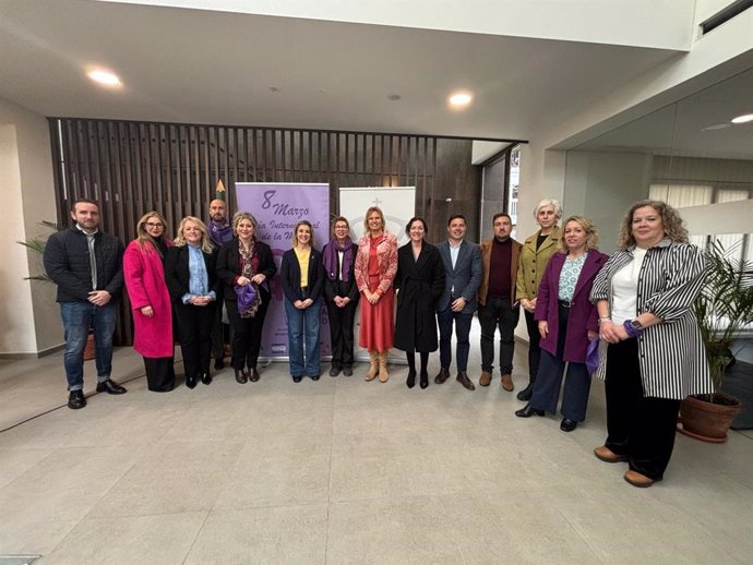 Acto institucional con motivo del 8 de Marzo, Día Internacional de la Mujer,