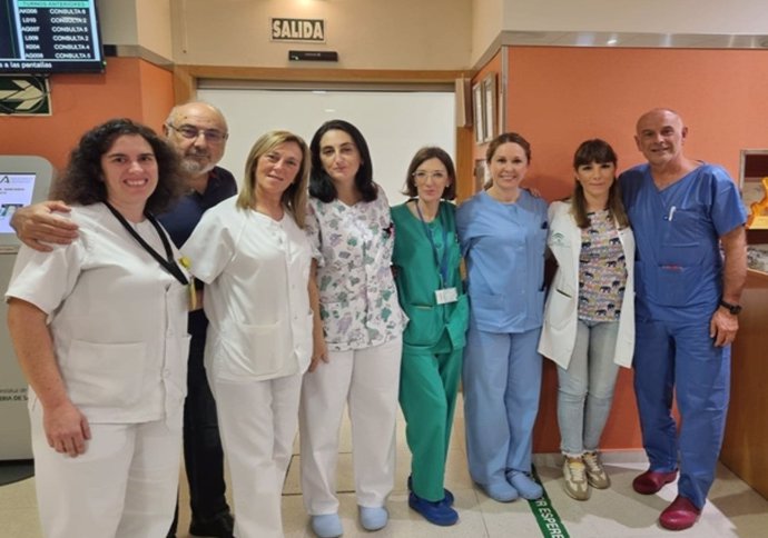 Equipo del 'Código Cadera' del Área Sanitaria Norte.