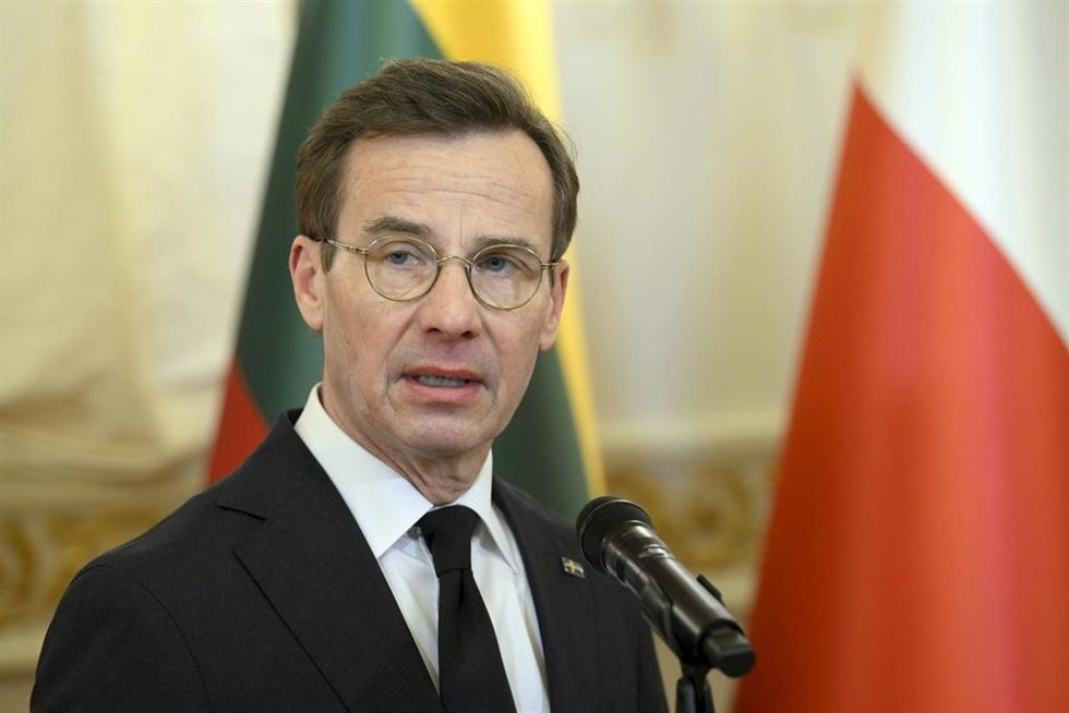 Archivo - El primer ministro sueco, Ulf Kristersson