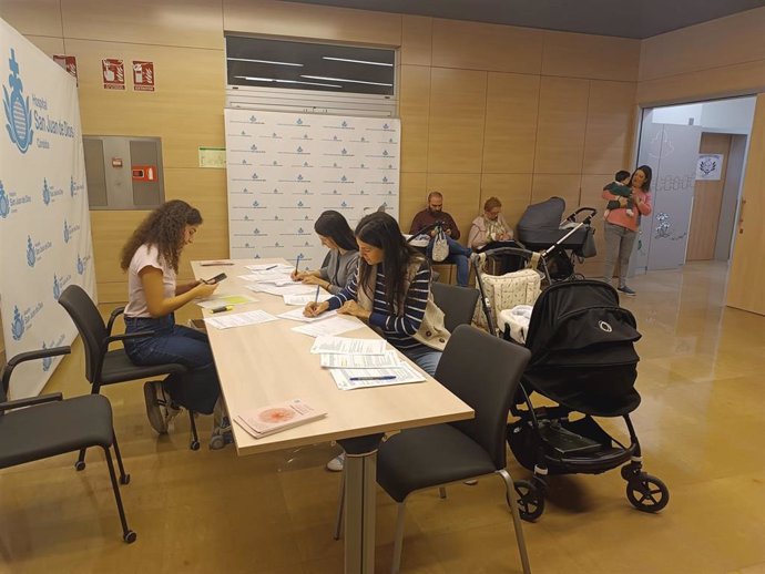 Medio centenar de mujeres participa en las últimas jornadas de donación de leche del 'Proyecto Hera'.