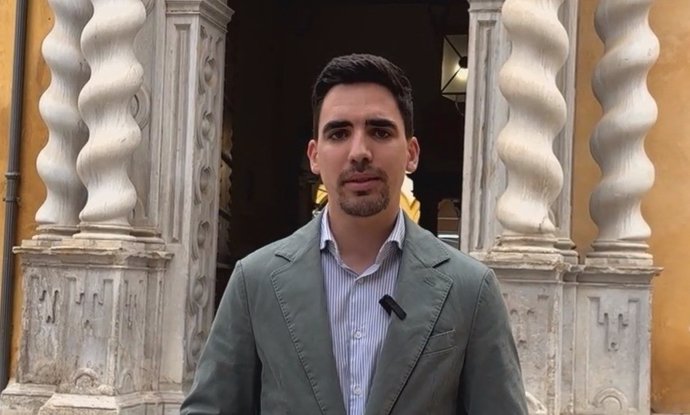 El secretario de Universidades del PSOE-A, Jorge Ibáñez.