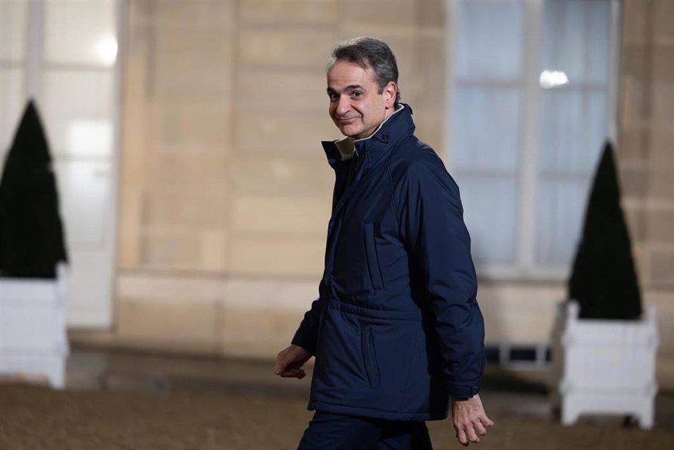 El primer ministro de Grecia, Kyriakos Mitsotakis