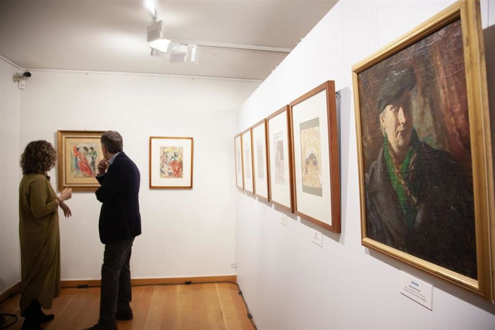 Archivo - Exposición 'Ochoa+Lorca: plástica musical'.