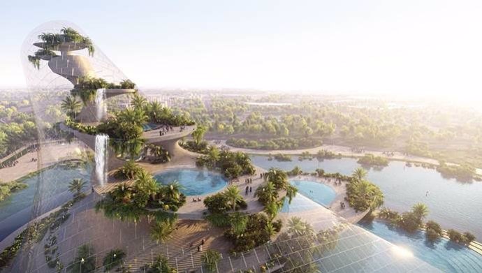 Proyecto de Diller Scofidio + Renfro, el colaboración con Therme Group