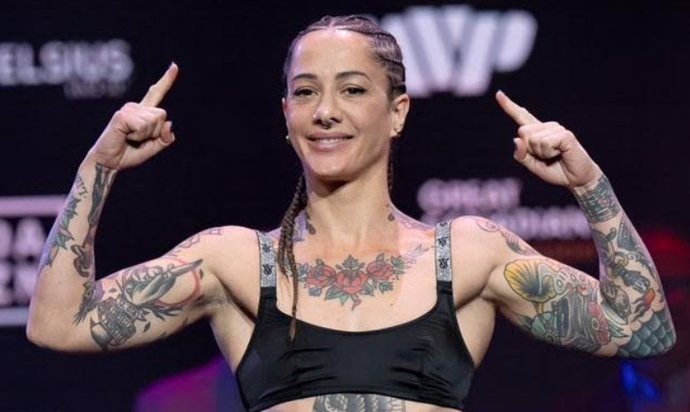 La boxeadora española Cristina Navarro